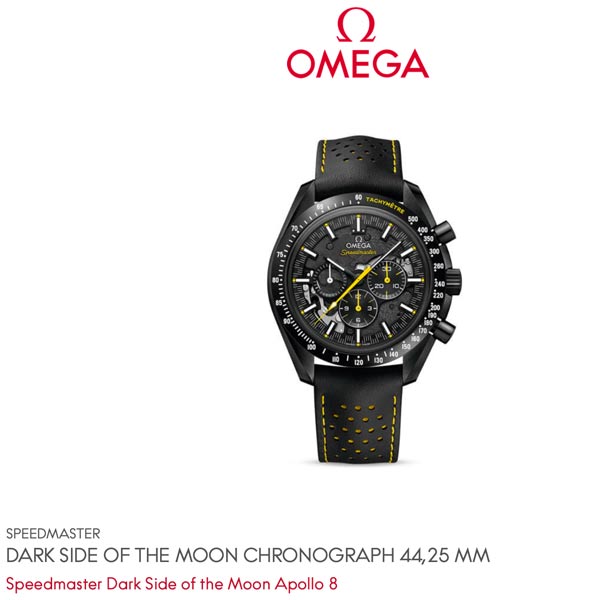Preview Omega Speedmaster Dark Side of the Moon Apollo 8