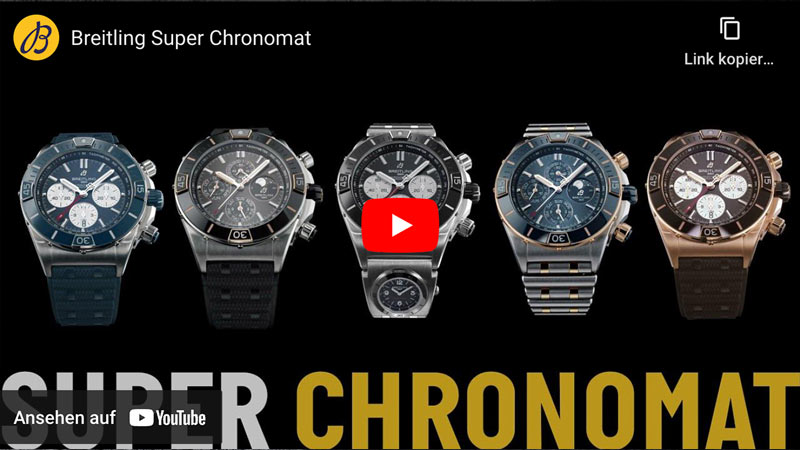 Breitling Super Chronomat Youtube Video