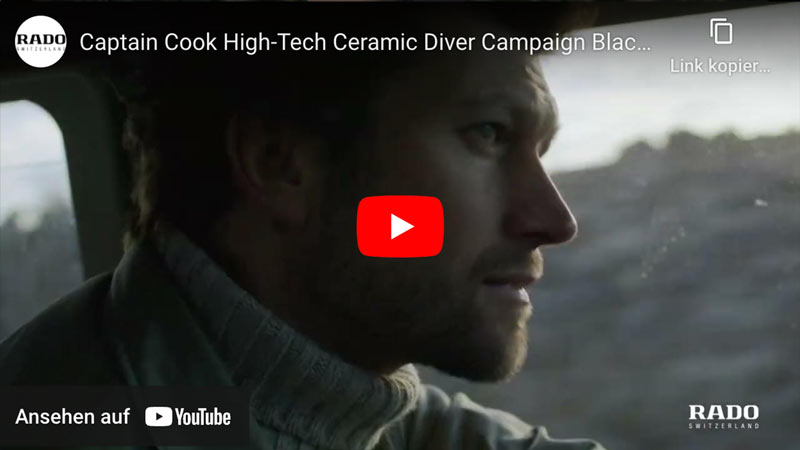 Video Rado Captain Cook High-Tech Ceramic DIVER