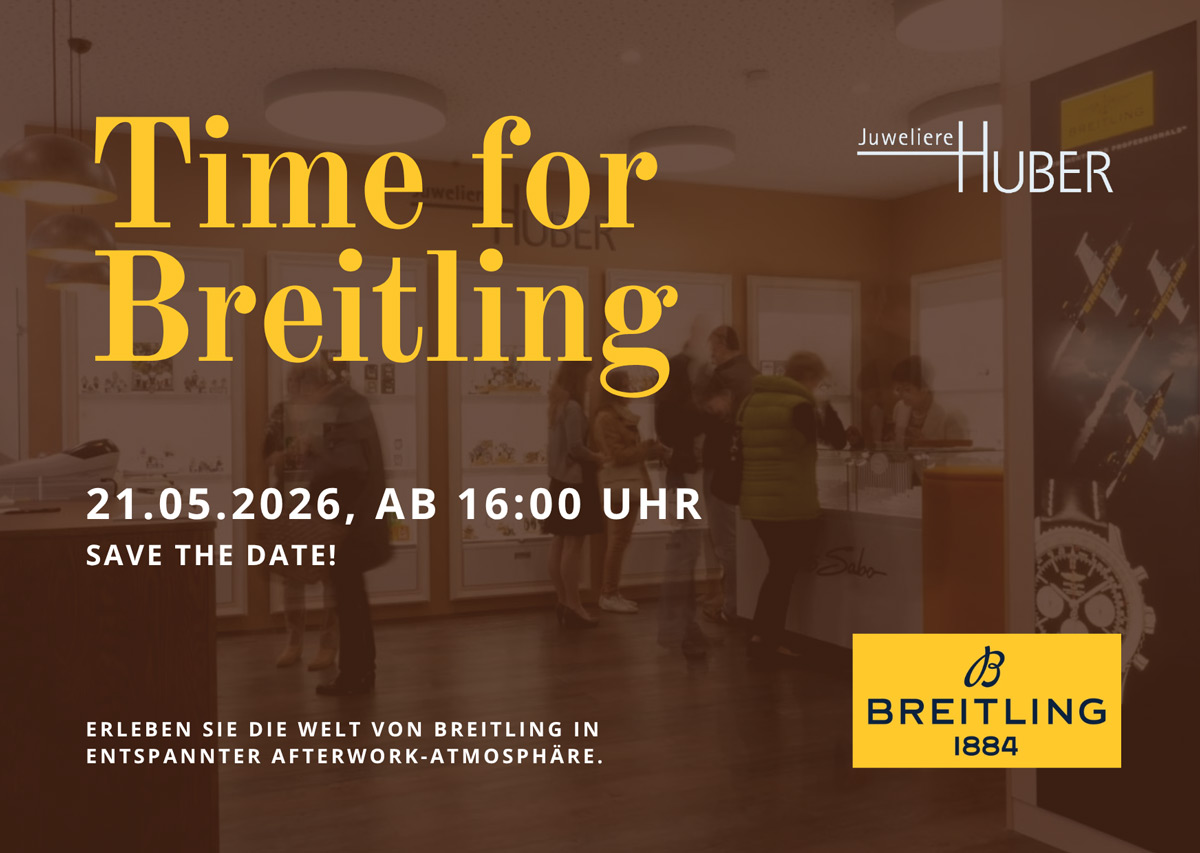 Einladung zum Breitling Afterwork Event am 21.05.2026